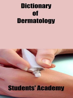 cover image of Dictionary of Dermatology